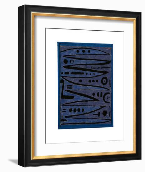 Heroic Strokes of the Bow, c.1928-Paul Klee-Framed Art Print