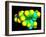 Heroin Molecule-Dr. Tim Evans-Framed Photographic Print