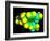 Heroin Molecule-Dr. Tim Evans-Framed Photographic Print