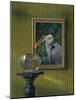 Heron and Goldfish-Harro Maass-Mounted Giclee Print