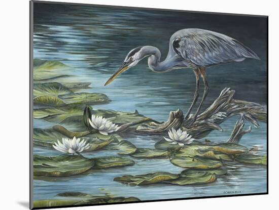 Heron Haven-Carolyn Mock-Mounted Art Print