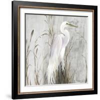 Heron in the Reeds-Aimee Wilson-Framed Art Print