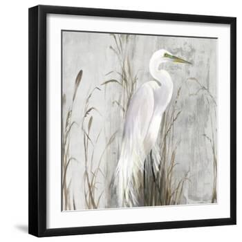 Heron in the Reeds-Aimee Wilson-Framed Art Print