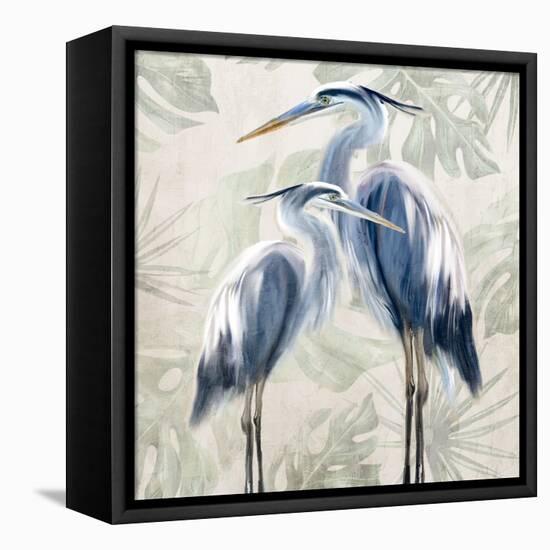 Heron Palms-Kimberly Allen-Framed Stretched Canvas