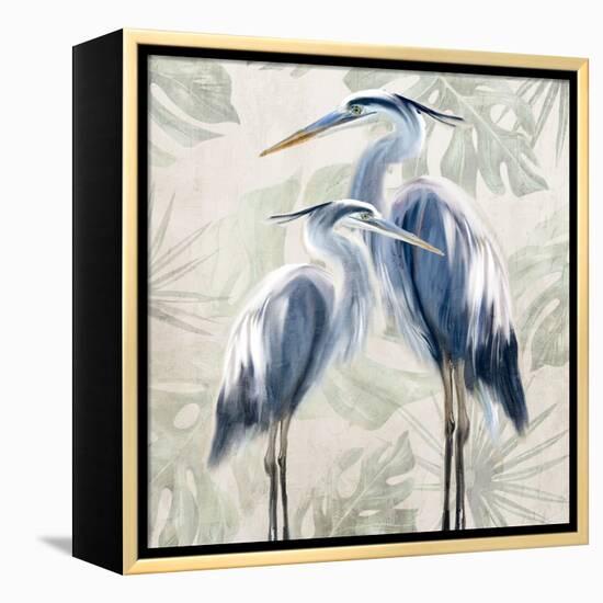 Heron Palms-Kimberly Allen-Framed Stretched Canvas