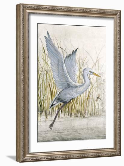 Heron Sanctuary I-Tim O'toole-Framed Art Print