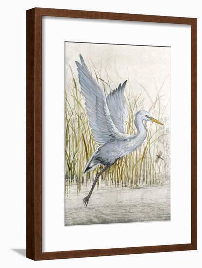 Heron Sanctuary I-Tim O'toole-Framed Art Print