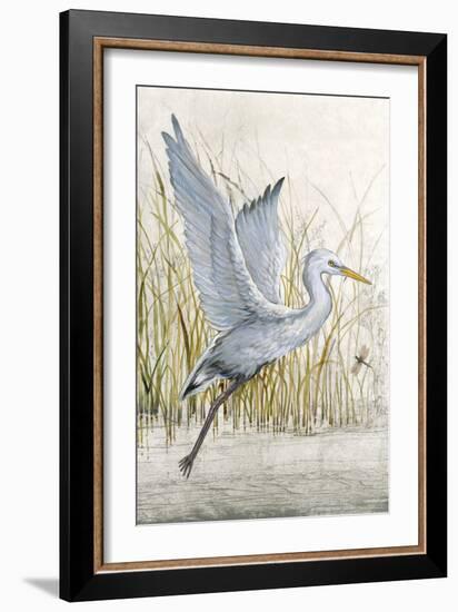 Heron Sanctuary I-Tim O'toole-Framed Art Print