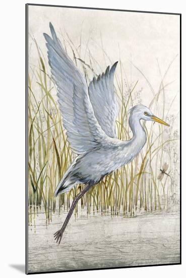 Heron Sanctuary I-Tim O'toole-Mounted Art Print