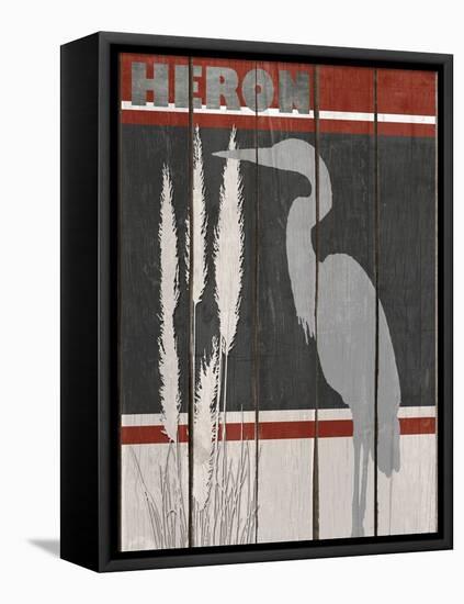 Heron-Karen Williams-Framed Premier Image Canvas