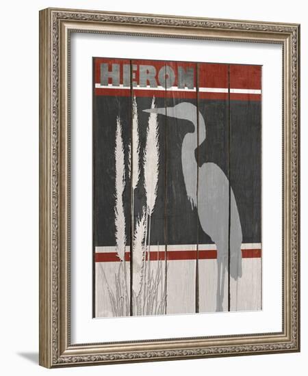 Heron-Karen Williams-Framed Giclee Print