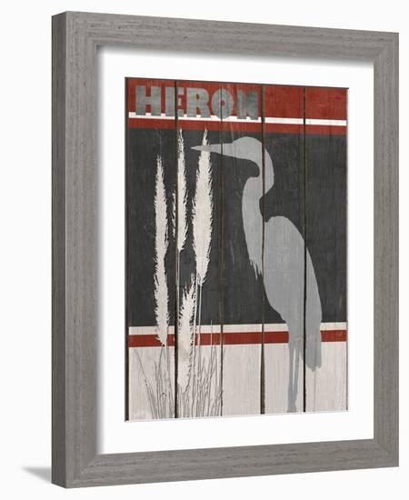 Heron-Karen Williams-Framed Giclee Print