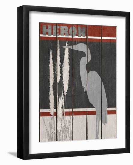 Heron-Karen Williams-Framed Giclee Print