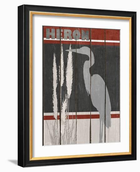 Heron-Karen Williams-Framed Giclee Print