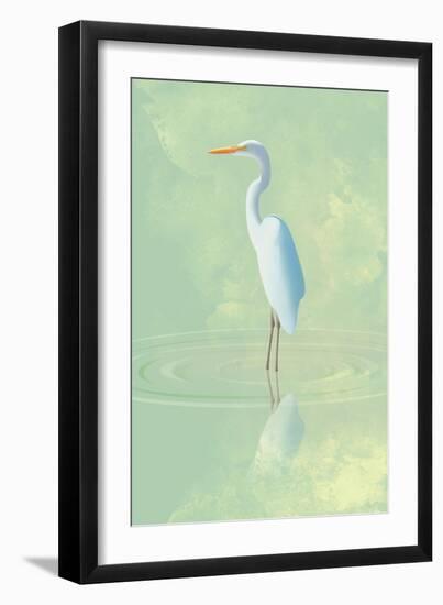 Heron-Franco Caballero-Framed Giclee Print