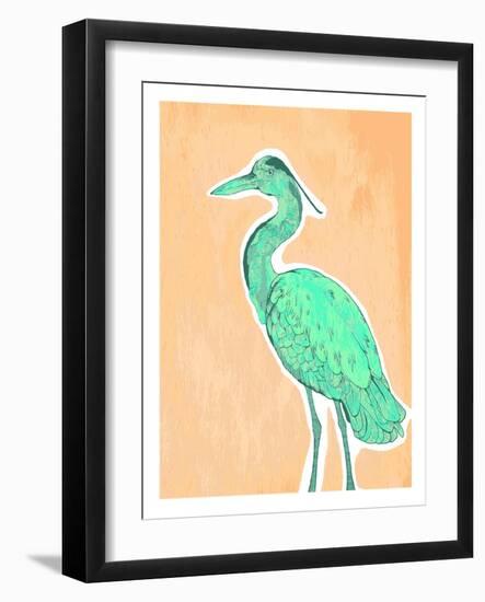 Heron-Max Lundén-Framed Photographic Print