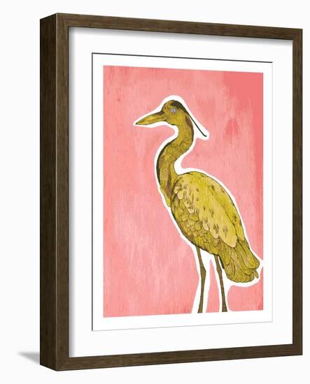 Heron-Max Lundén-Framed Photographic Print