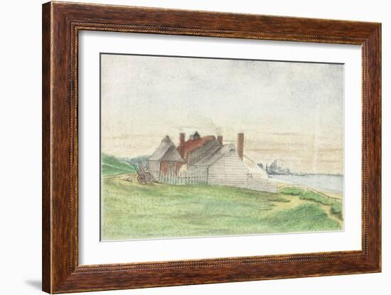 Herons Cottage-James Henry Cleet-Framed Giclee Print