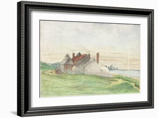 Herons Cottage-James Henry Cleet-Framed Giclee Print