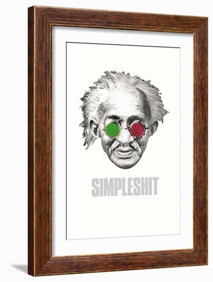 Heros Annimo-null-Framed Art Print