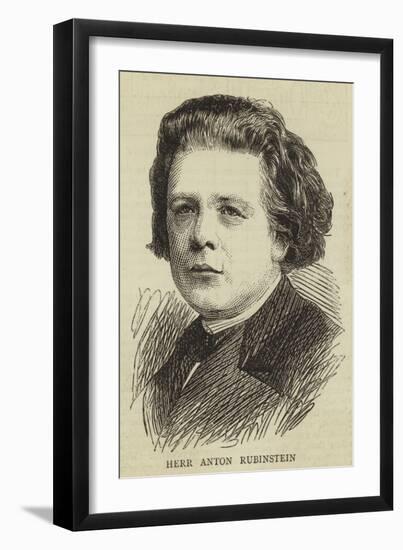 Herr Anton Rubinstein-null-Framed Giclee Print