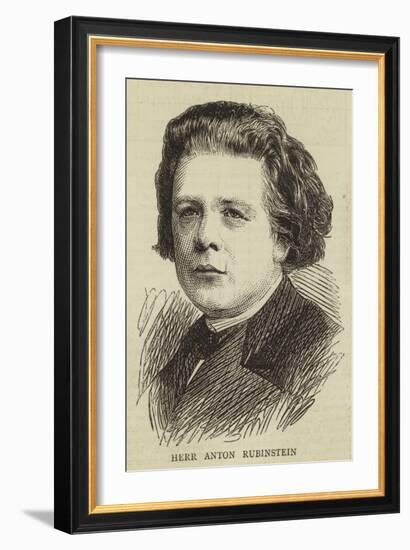 Herr Anton Rubinstein-null-Framed Giclee Print