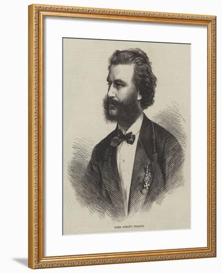 Herr Johann Strauss-null-Framed Giclee Print