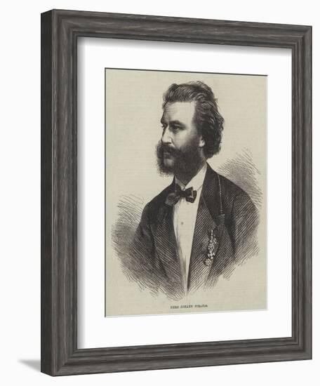 Herr Johann Strauss-null-Framed Giclee Print