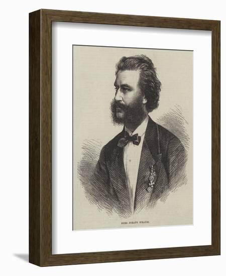 Herr Johann Strauss-null-Framed Giclee Print