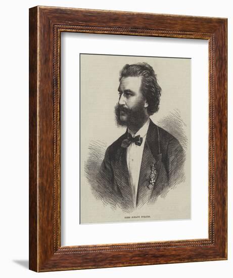 Herr Johann Strauss-null-Framed Giclee Print