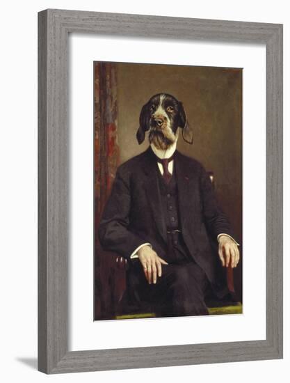 Herr Otto Drahthaar-Thierry Poncelet-Framed Premium Giclee Print