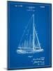 Herreshoff R 40' Gamecock Racing Sailboat Patent-Cole Borders-Mounted Art Print