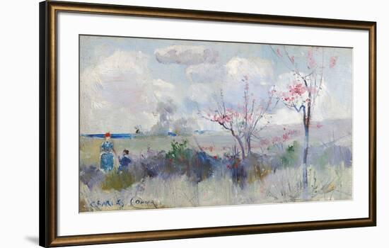 Herrick's Blossoms-Charles Conder-Framed Premium Giclee Print