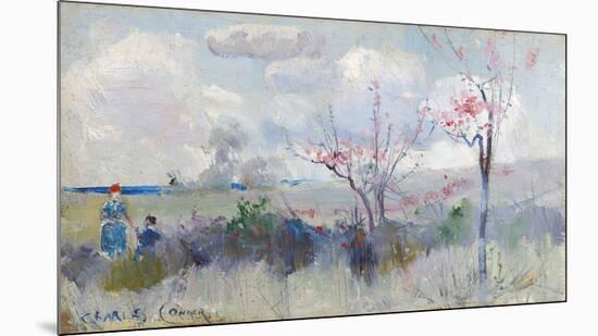 Herrick's Blossoms-Charles Conder-Mounted Premium Giclee Print