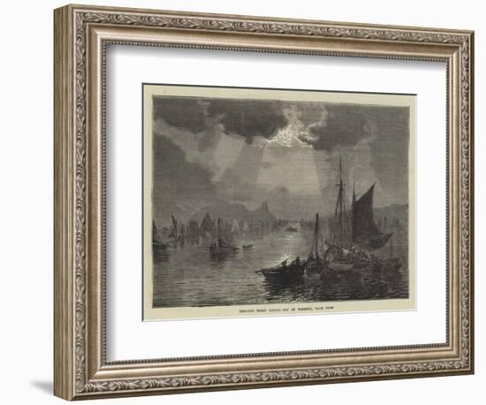 Herring Fleet Coming Out of Tarbert, Loch Fyne-null-Framed Giclee Print