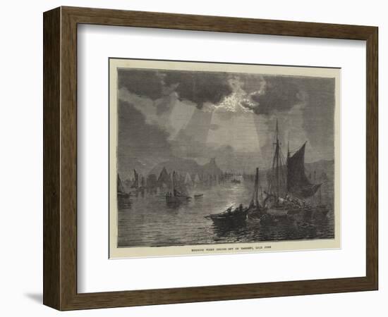 Herring Fleet Coming Out of Tarbert, Loch Fyne-null-Framed Giclee Print