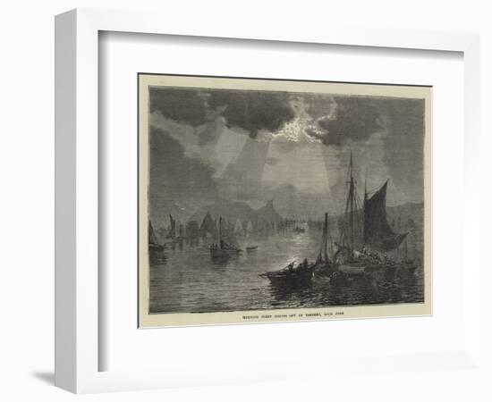 Herring Fleet Coming Out of Tarbert, Loch Fyne-null-Framed Giclee Print