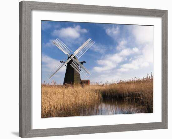 Herringfleet Drainage Mill, Suffolk, UK-Nadia Isakova-Framed Photographic Print