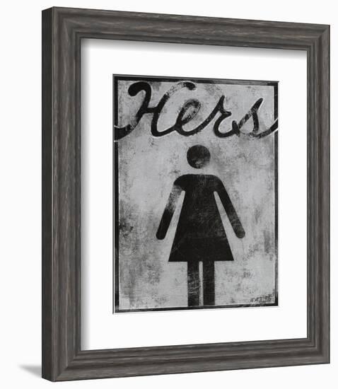 Hers-Norman Wyatt Jr^-Framed Art Print