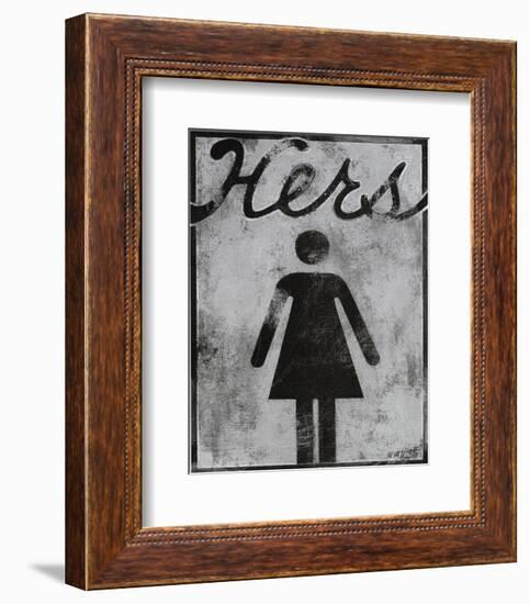 Hers-Norman Wyatt Jr^-Framed Art Print