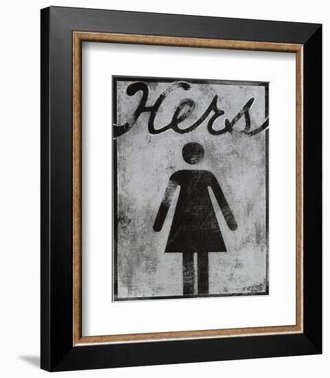 Hers-Norman Wyatt Jr^-Framed Art Print