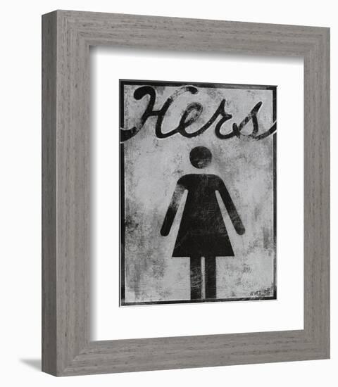 Hers-Norman Wyatt Jr^-Framed Art Print