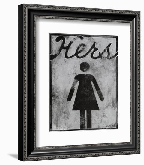 Hers-Norman Wyatt Jr^-Framed Art Print