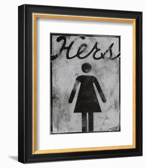 Hers-Norman Wyatt Jr^-Framed Art Print