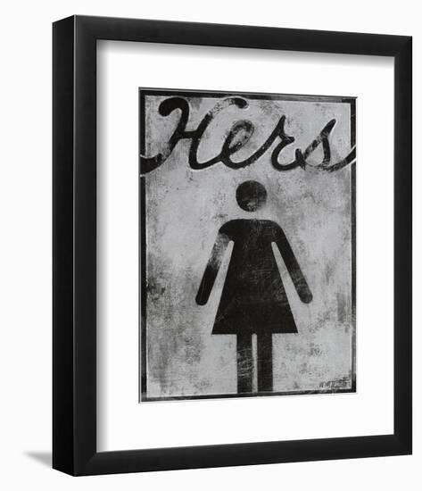 Hers-Norman Wyatt Jr^-Framed Art Print