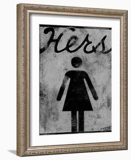 Hers-Norman Wyatt Jr^-Framed Art Print