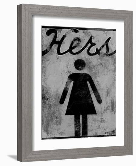 Hers-Norman Wyatt Jr^-Framed Art Print