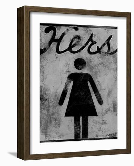 Hers-Norman Wyatt Jr^-Framed Art Print