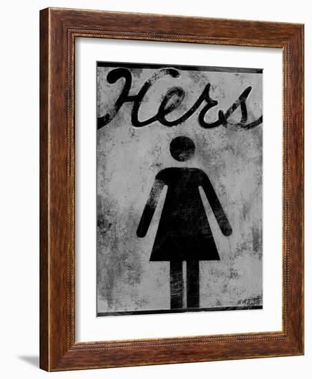 Hers-Norman Wyatt Jr^-Framed Art Print