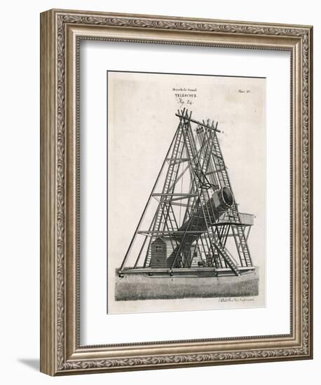 Herschel's Telescope-null-Framed Premium Giclee Print